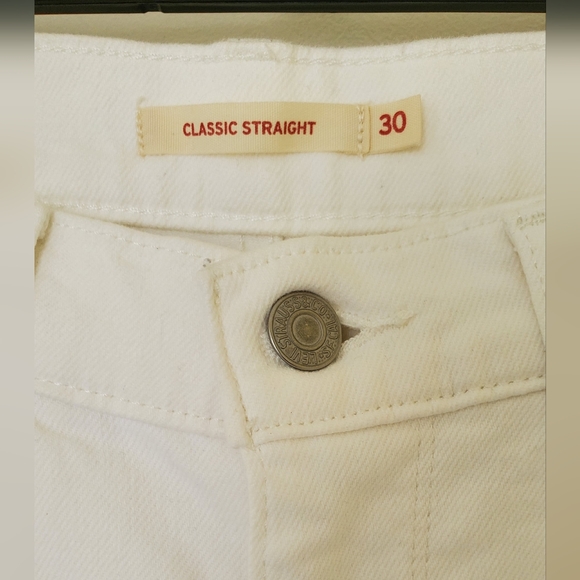Levi's Womens Classic Straight Denim Jeans NWOT - Picture 3 of 7